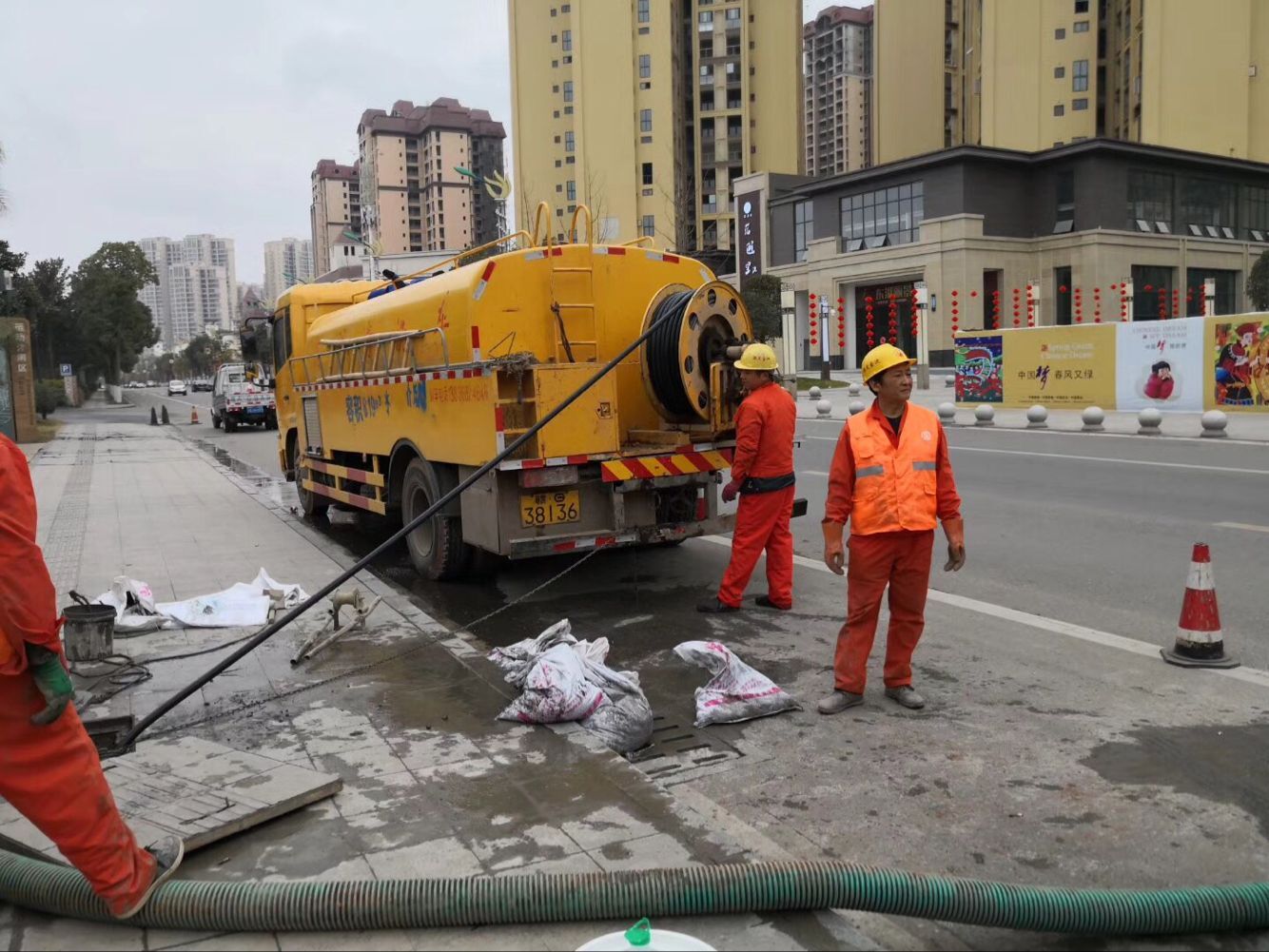 环翠排污管道清淤-管道清洗